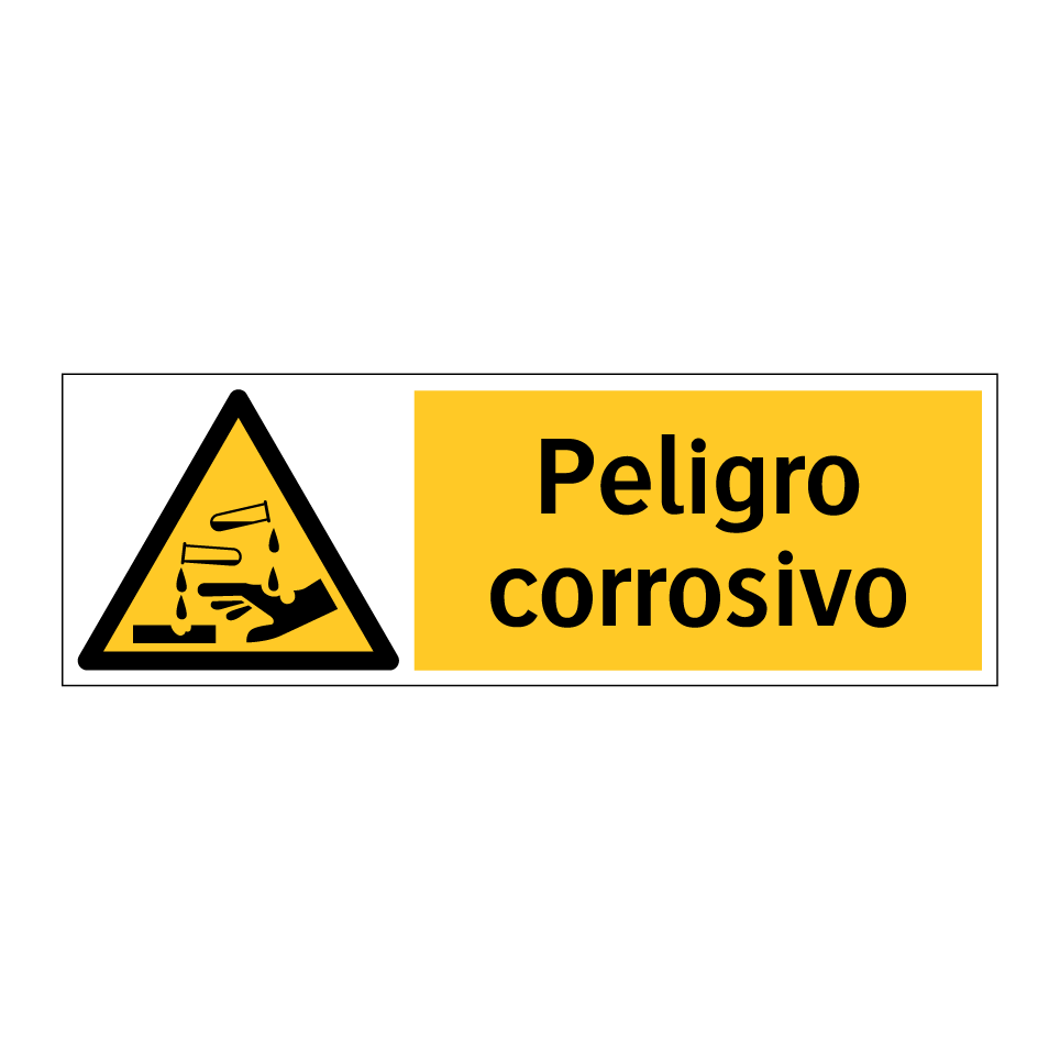 Peligro corrosivo