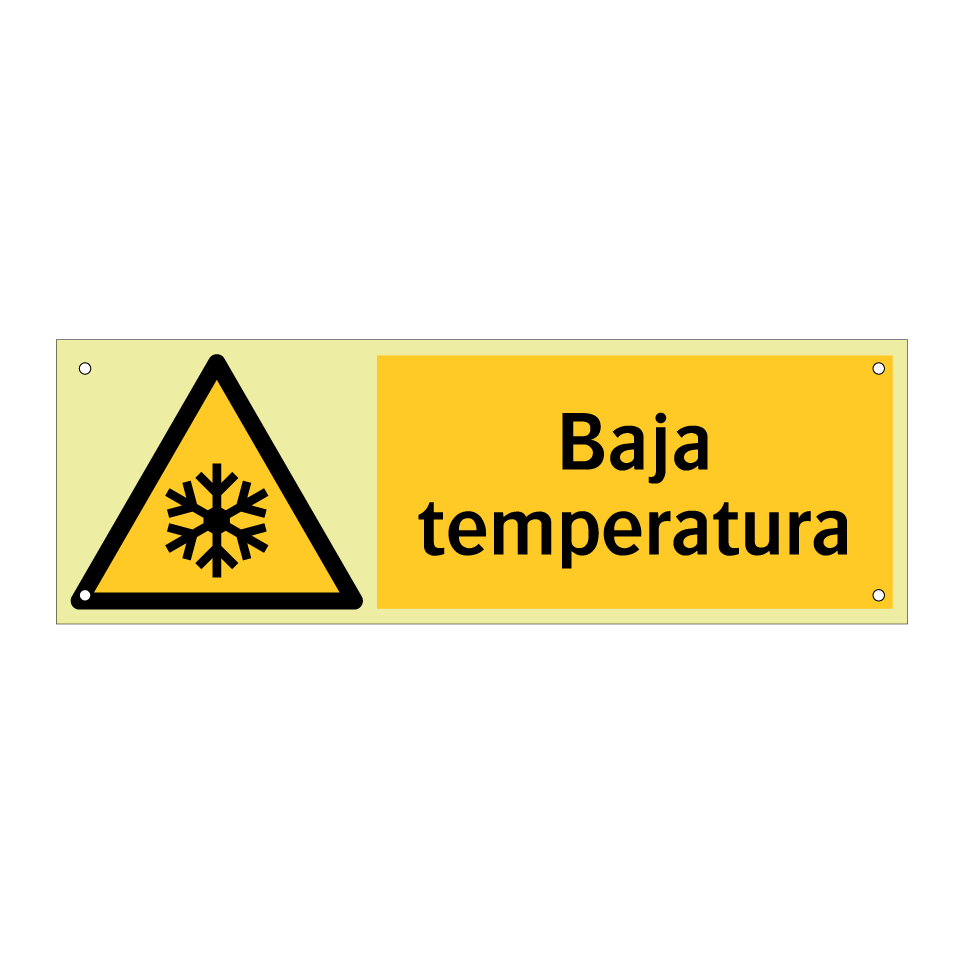 Baja temperatura