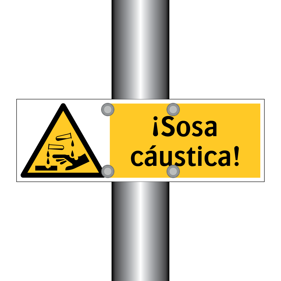 ¡Sosa cáustica!