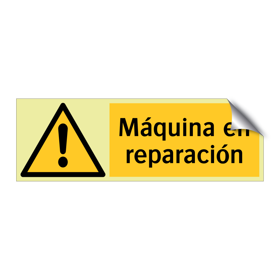 Máquina en reparación