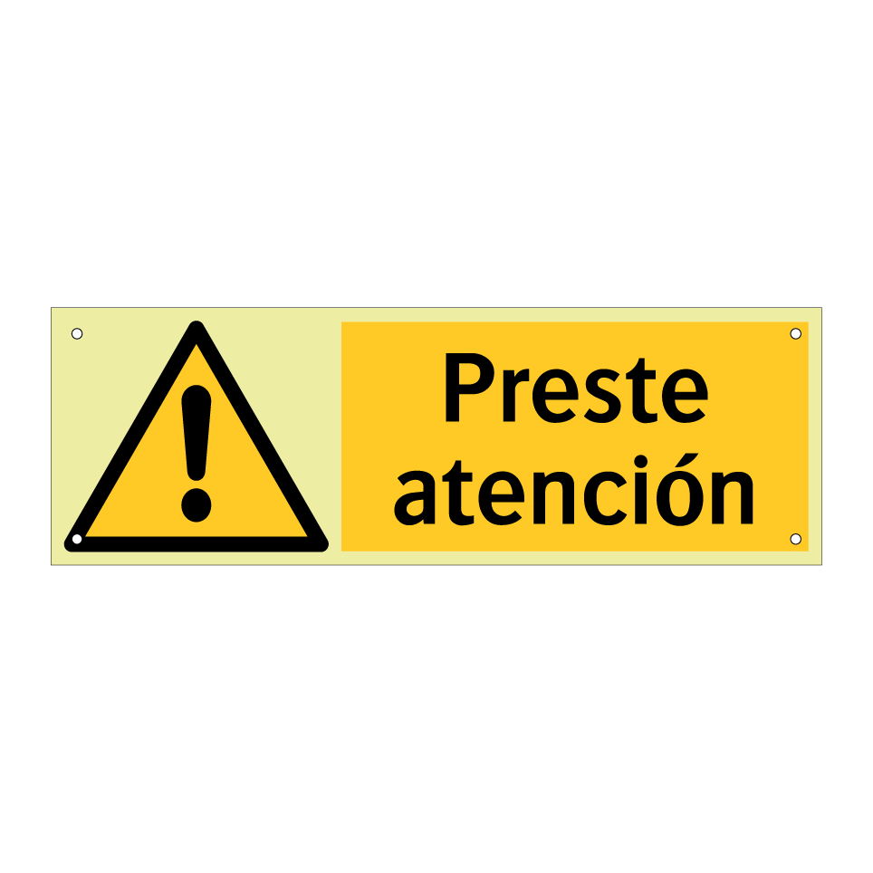 Preste atención