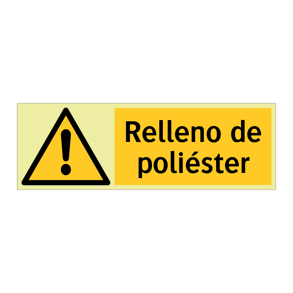 Relleno de poliéster