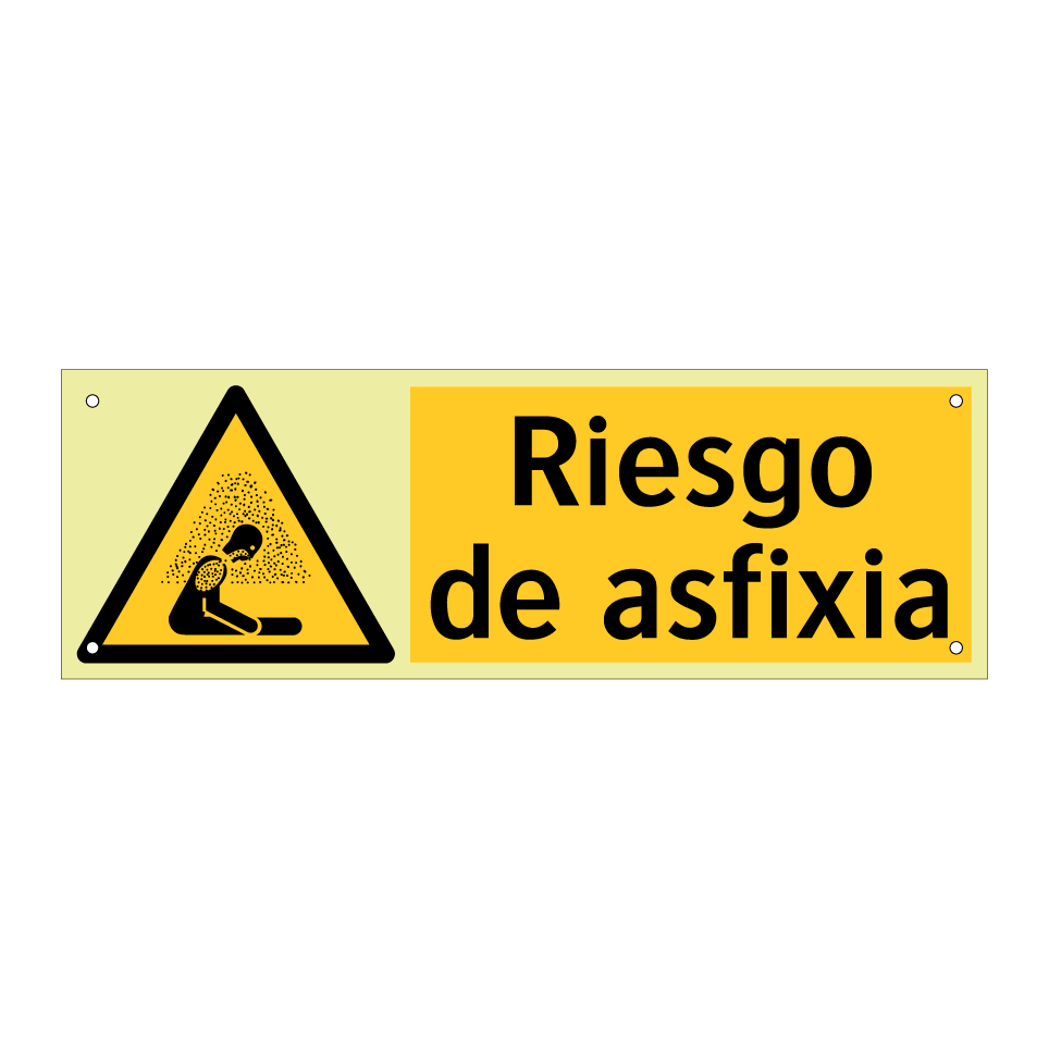 Riesgo de asfixia