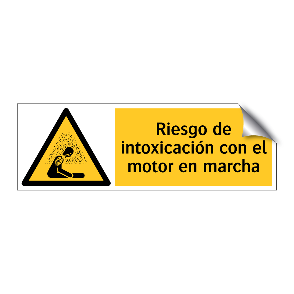 Riesgo de intoxicación con el motor en marcha