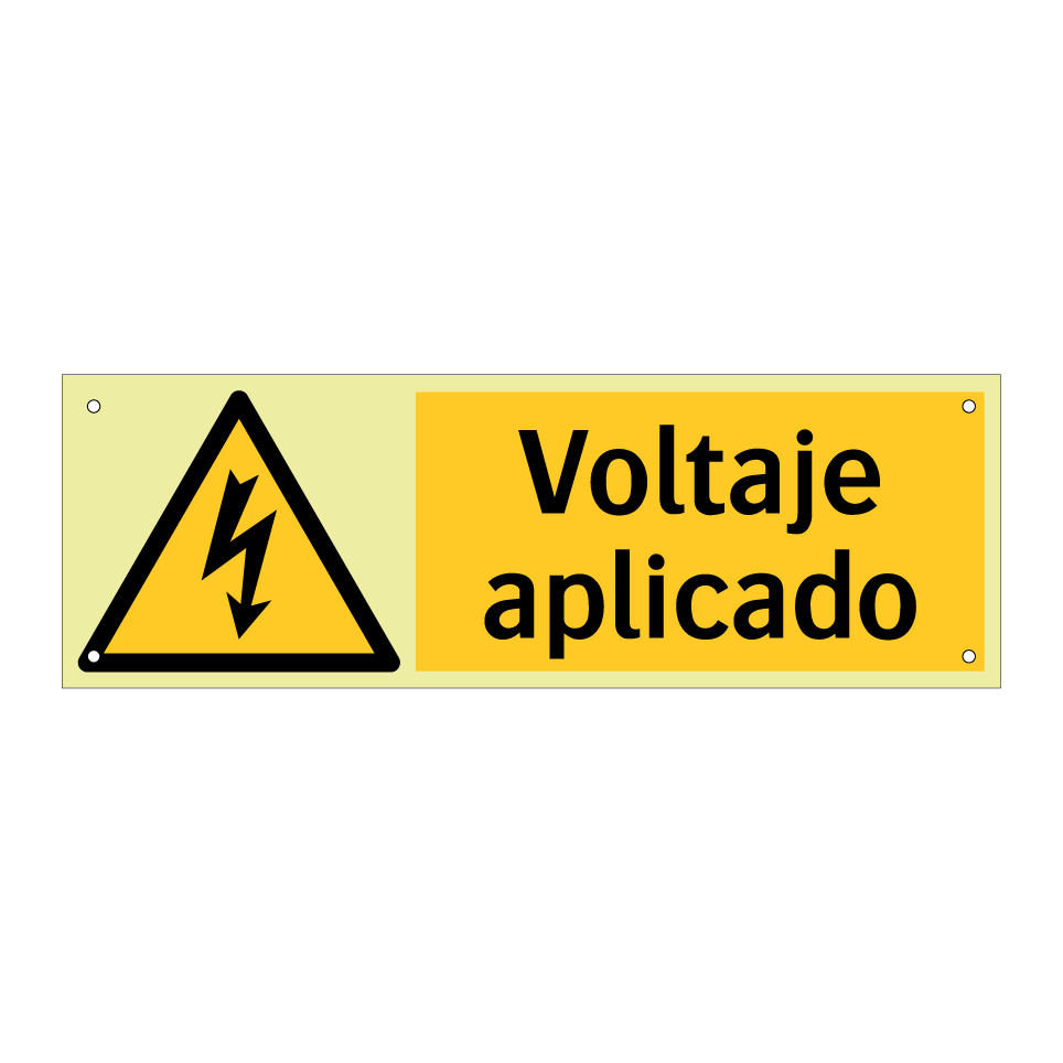 Voltaje aplicado