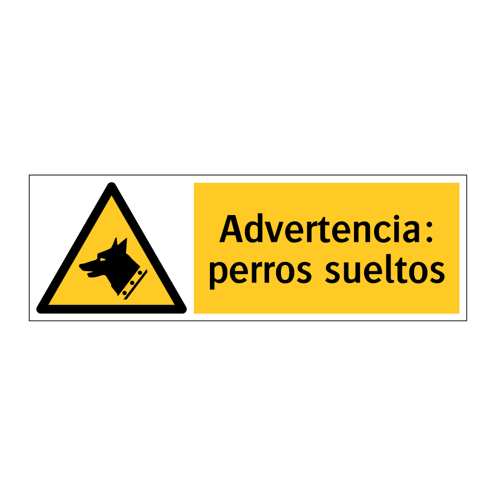 Advertencia: perros sueltos