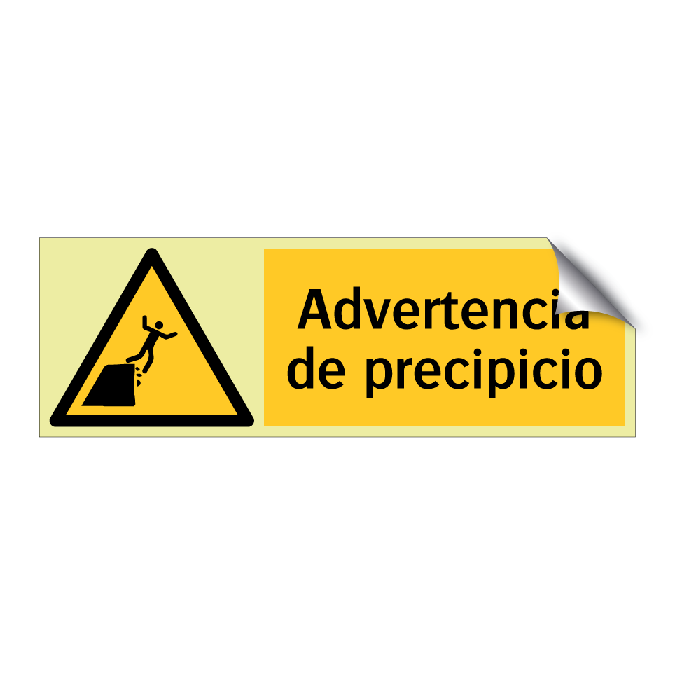 Advertencia de precipicio