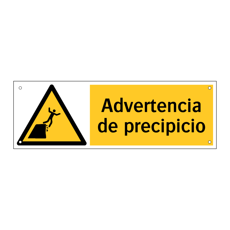 Advertencia de precipicio