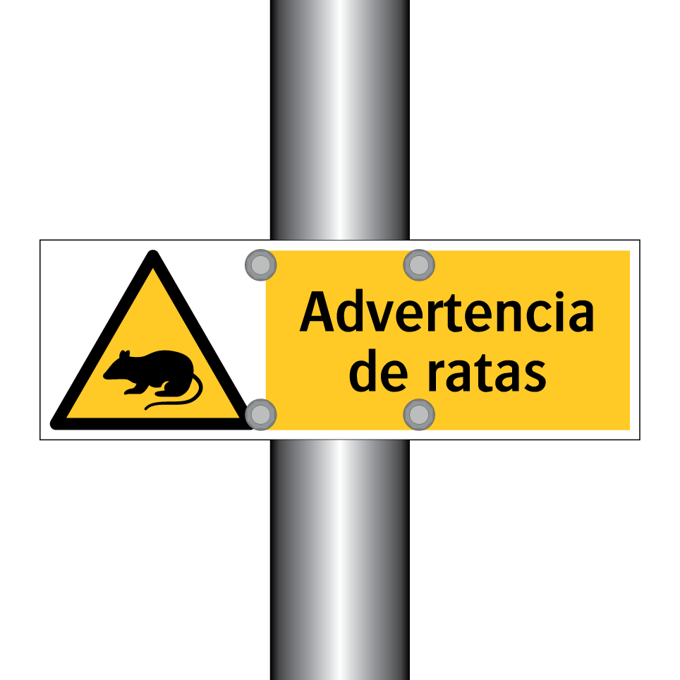 Advertencia de ratas