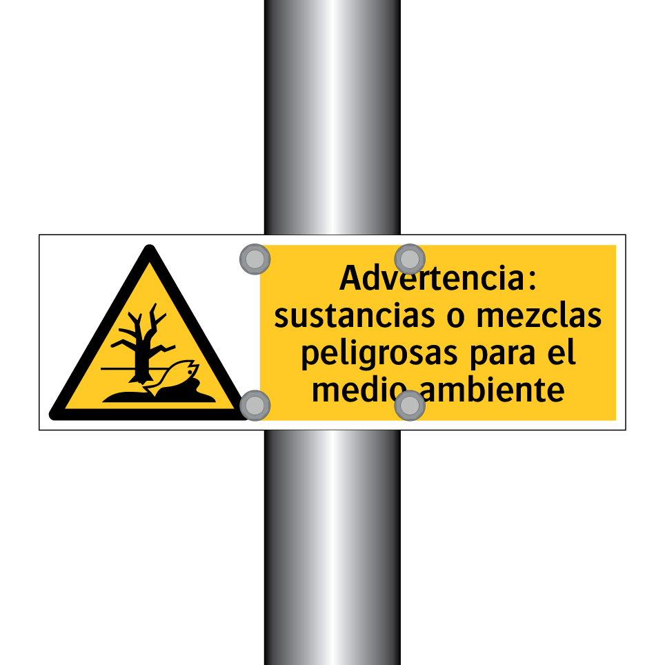 Advertencia: sustancias o mezclas peligrosas para el medio ambiente