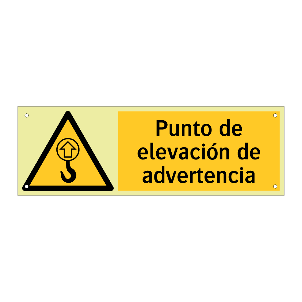 Punto de elevación de advertencia