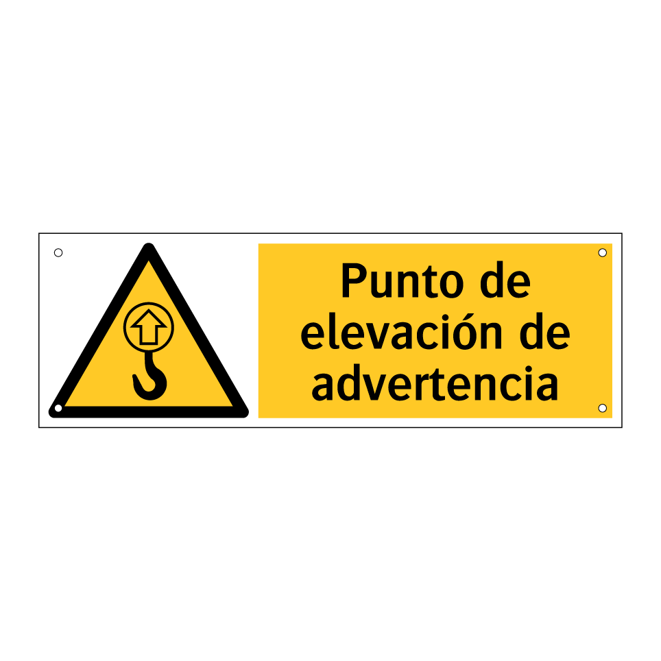Punto de elevación de advertencia