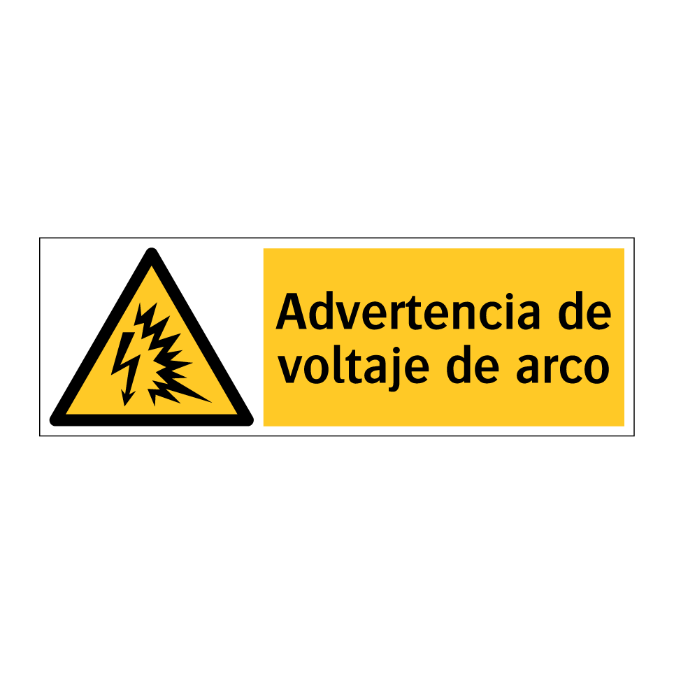 Advertencia de voltaje de arco