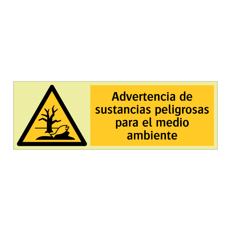 Advertencia de sustancias peligrosas para el medio ambiente