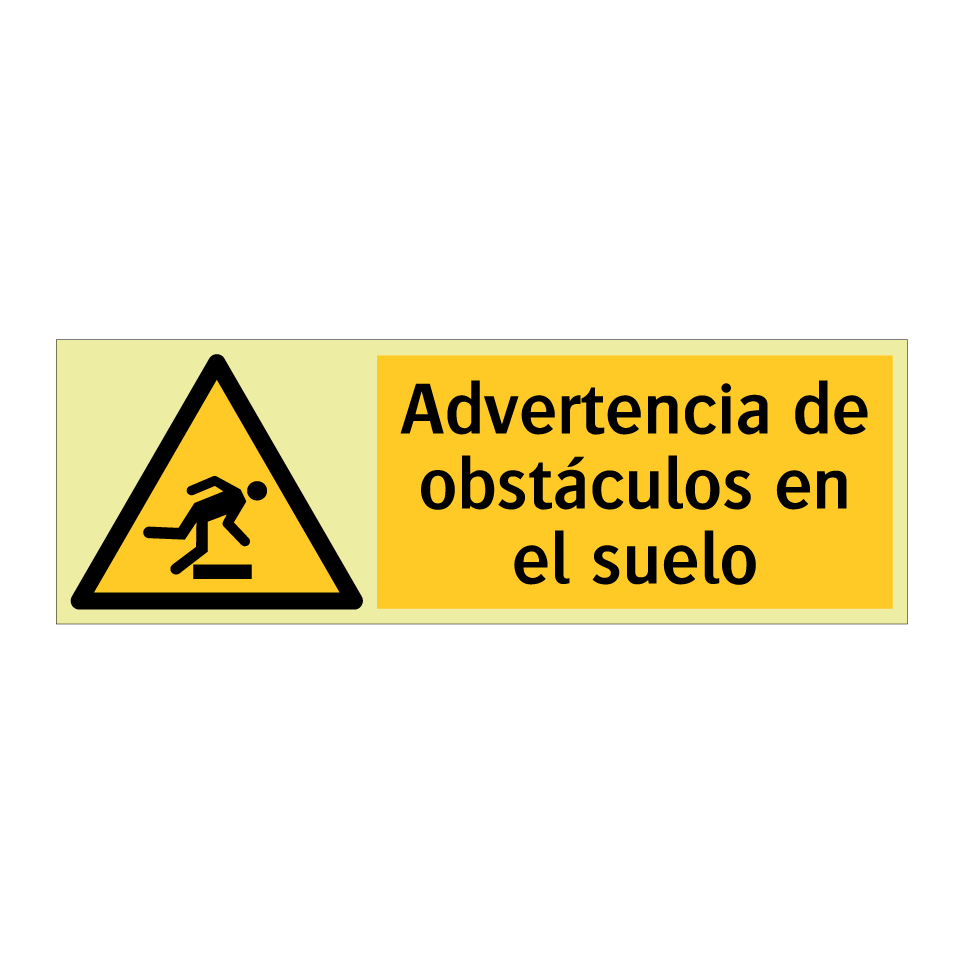 Advertencia de obstáculos en el suelo