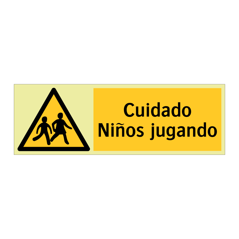 Cuidado Niños jugando