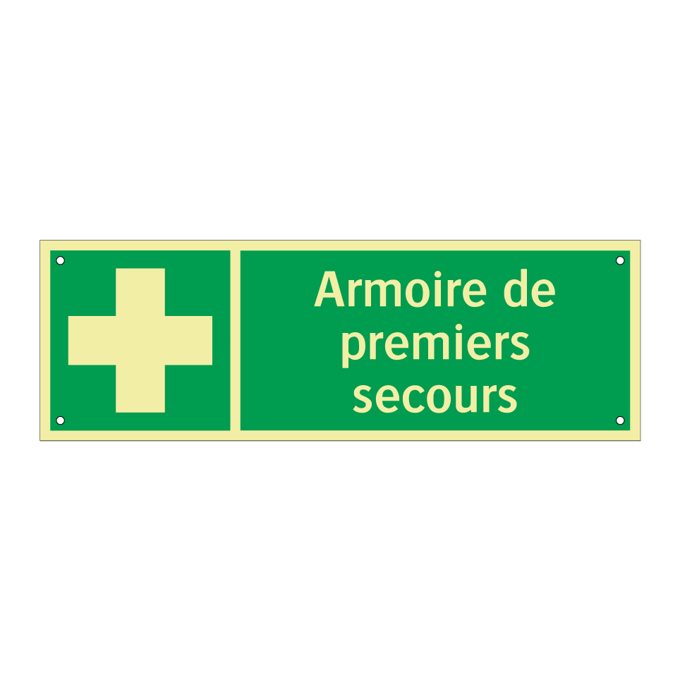 Armoire de premiers secours