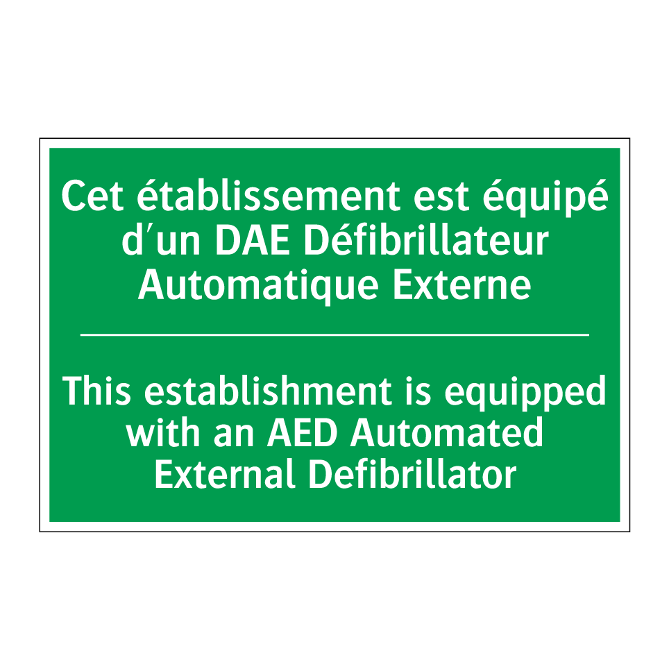 Cet établissement est équipé d'un /.../ - This establishment is equipped /.../