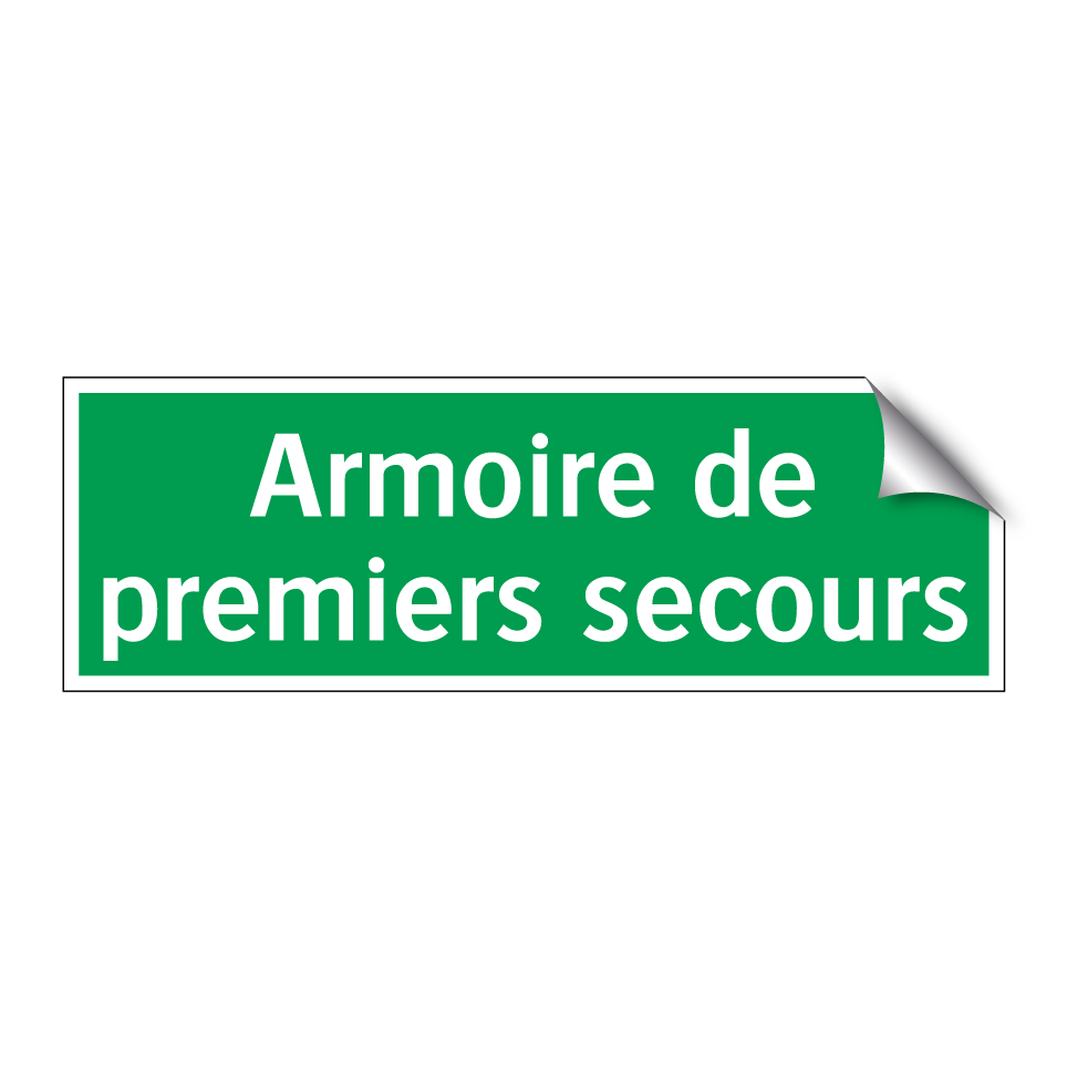 Armoire de premiers secours