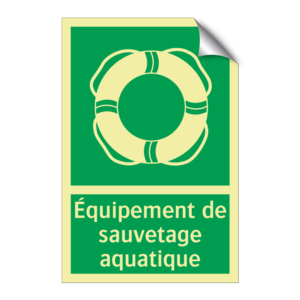 Équipement de sauvetage aquatique