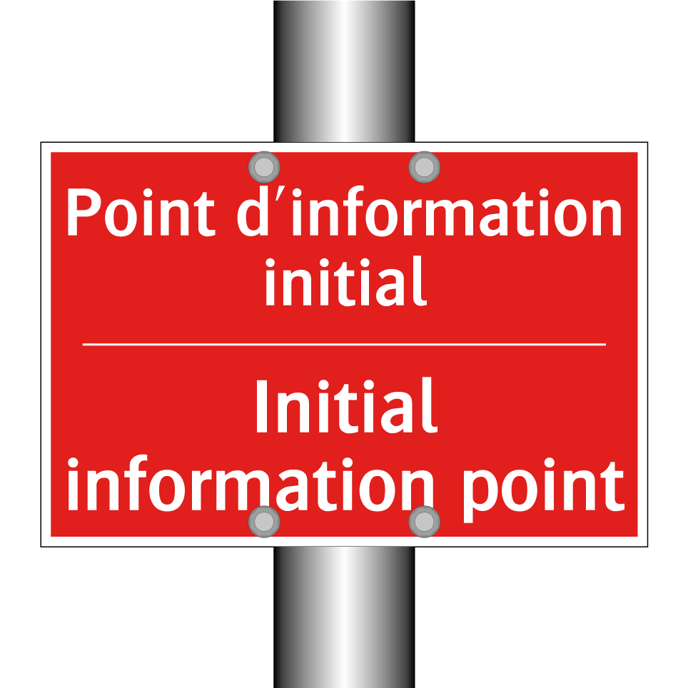 Point d'information initial - Initial information point
