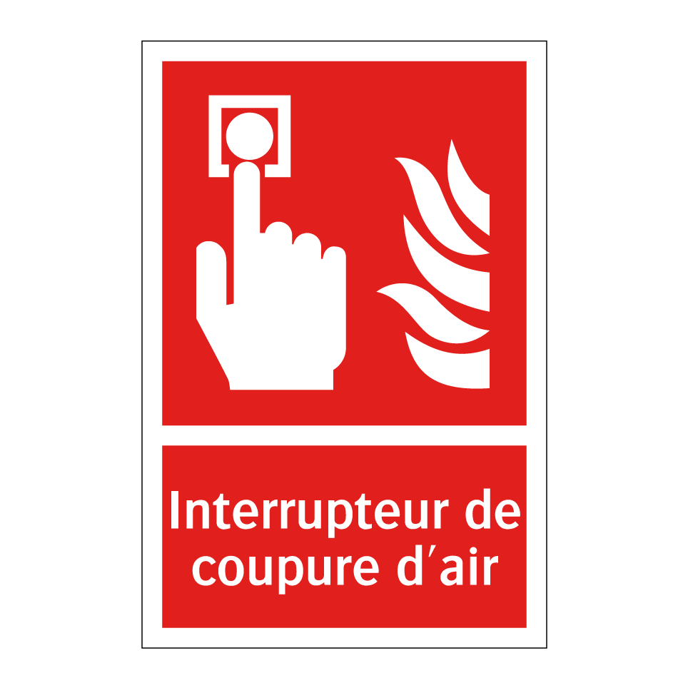Interrupteur de coupure d'air