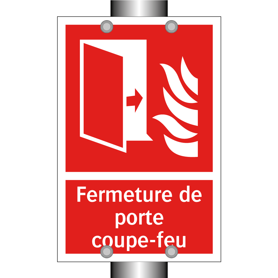 Fermeture de porte coupe-feu