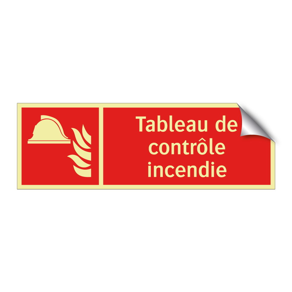 Tableau de contrôle incendie