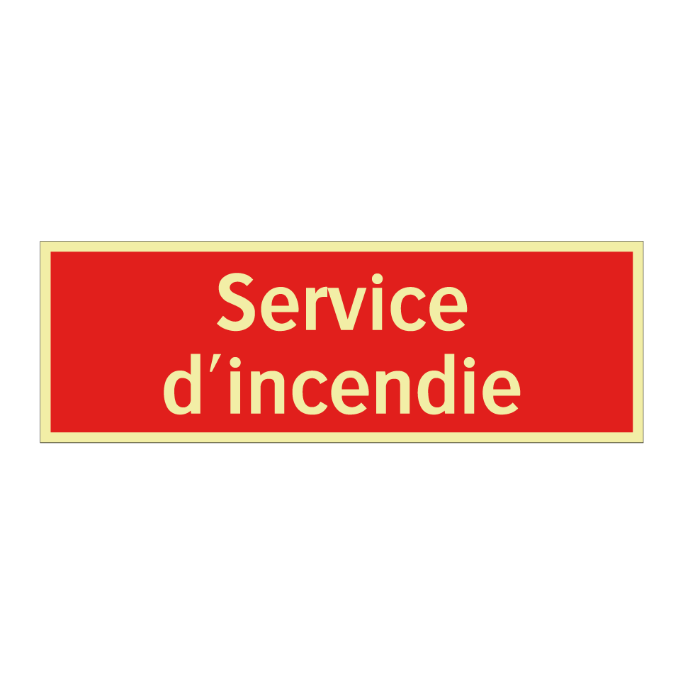 Service d'incendie