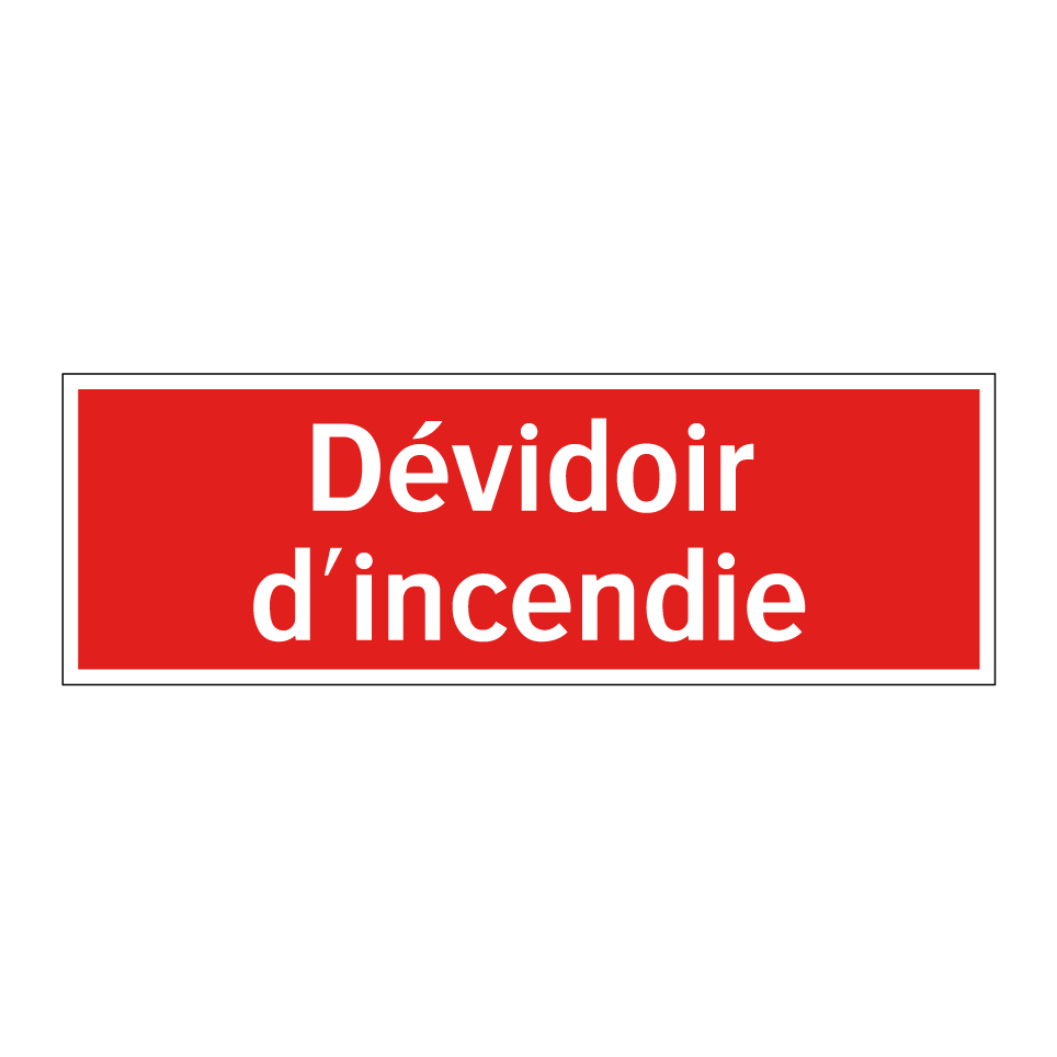 Dévidoir d'incendie