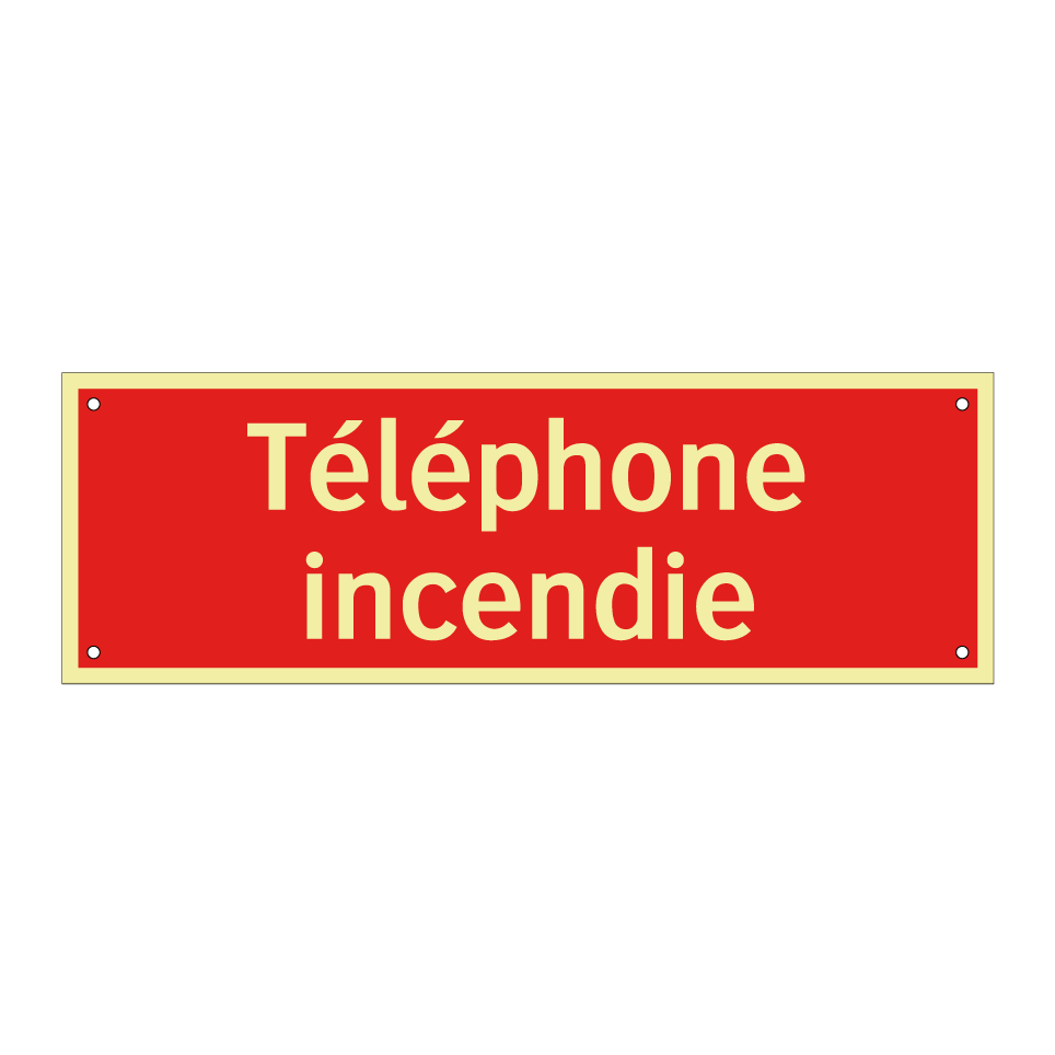 Téléphone incendie
