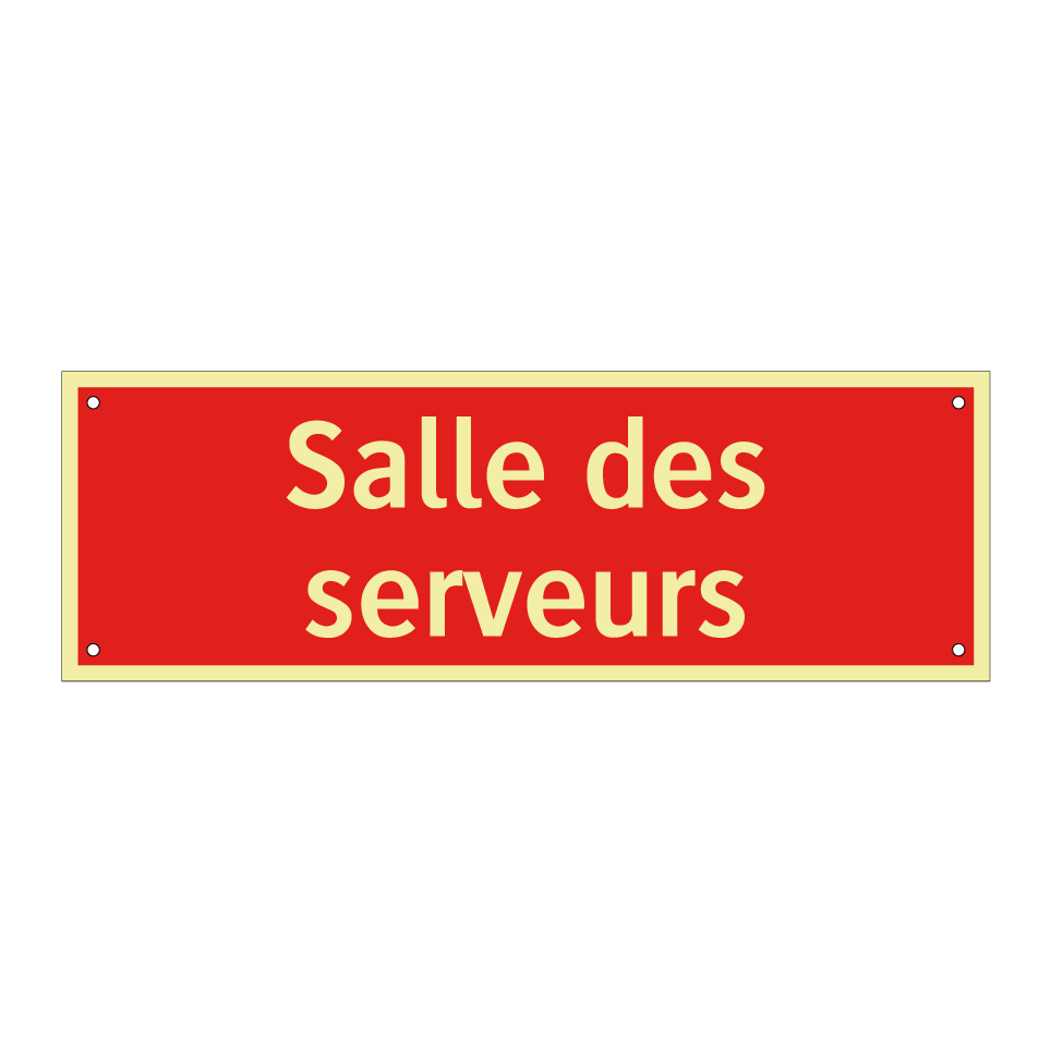 Salle des serveurs
