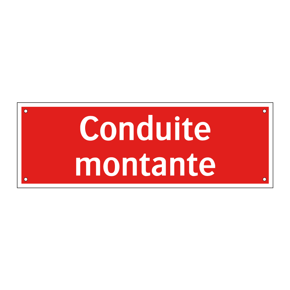 Conduite montante