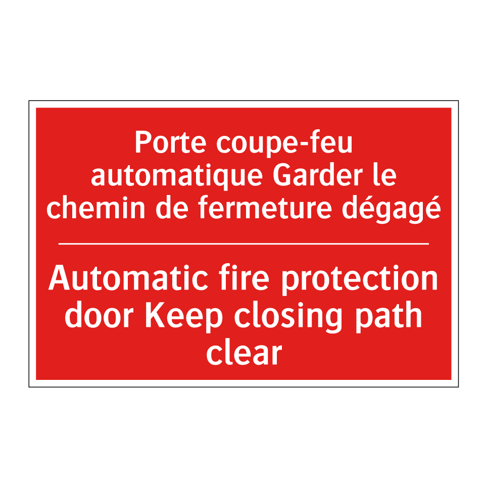 Porte coupe-feu automatique Garder /.../ - Automatic fire protection door /.../