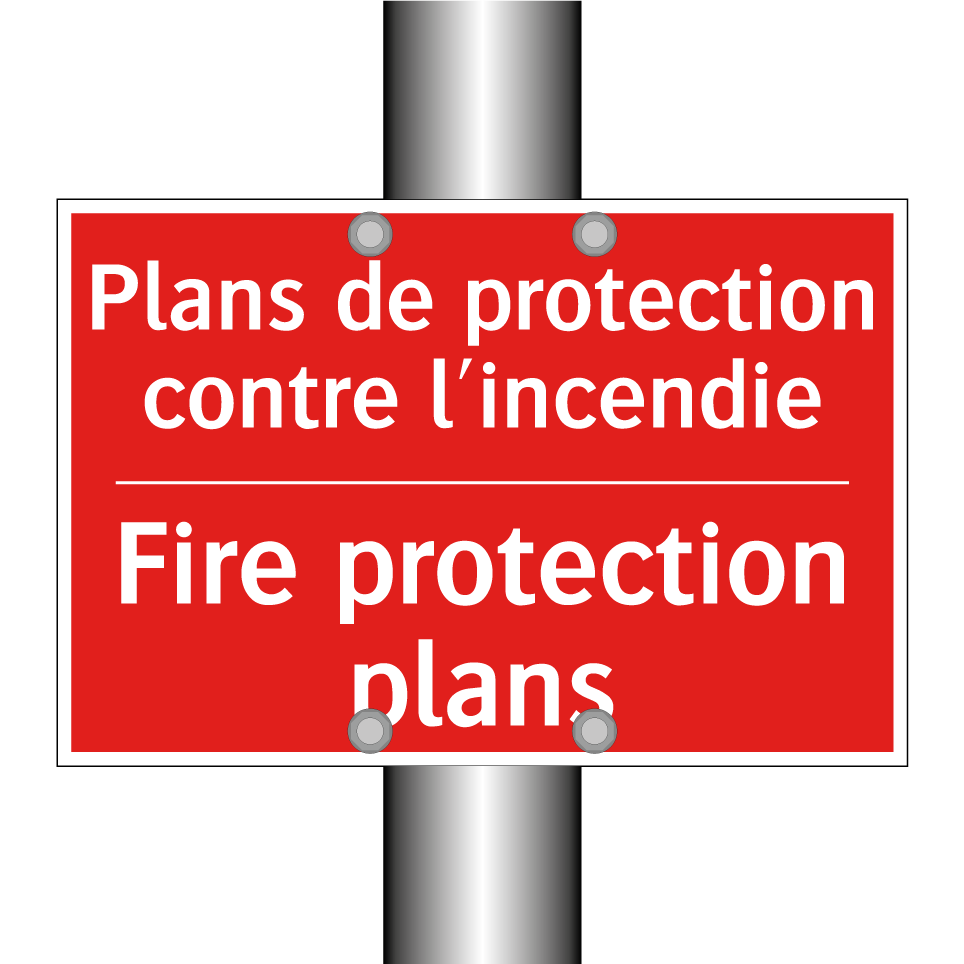 Plans de protection contre l'incendie /.../ - Fire protection plans