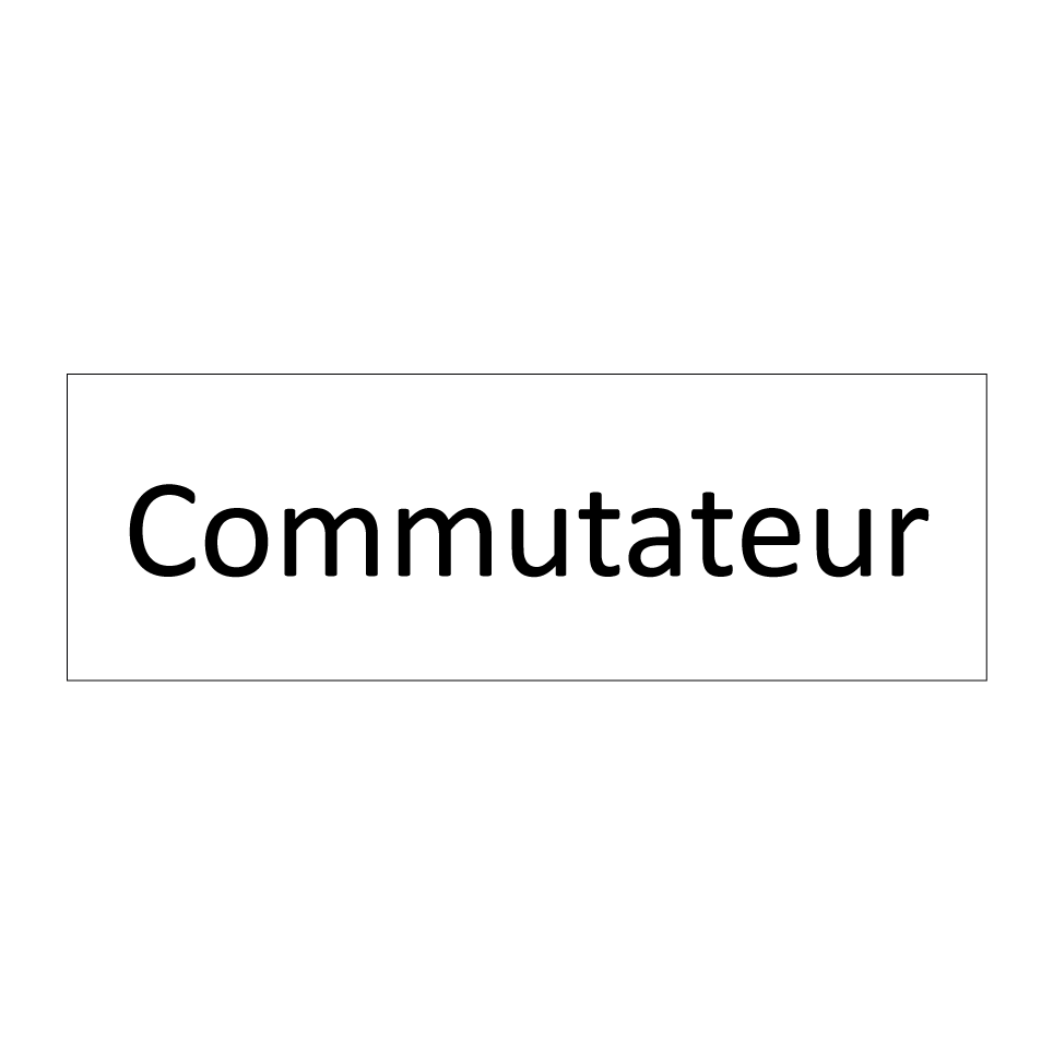 commutateur & commutateur & commutateur & commutateur & commutateur & commutateur