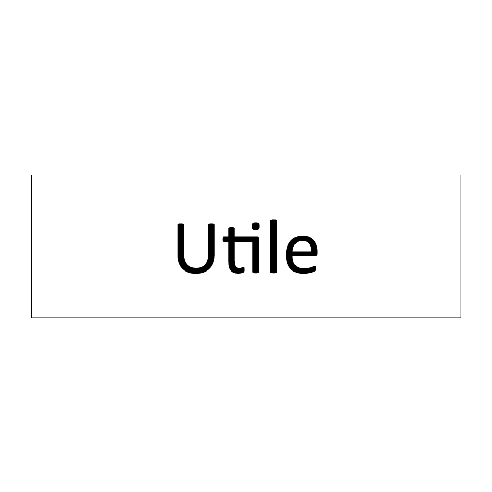 Utile & Utile & Utile & Utile & Utile & Utile