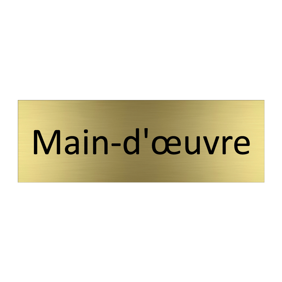Main-d'œuvre & Main-d'œuvre & Main-d'œuvre & Main-d'œuvre & Main-d'œuvre & Main-d'œuvre