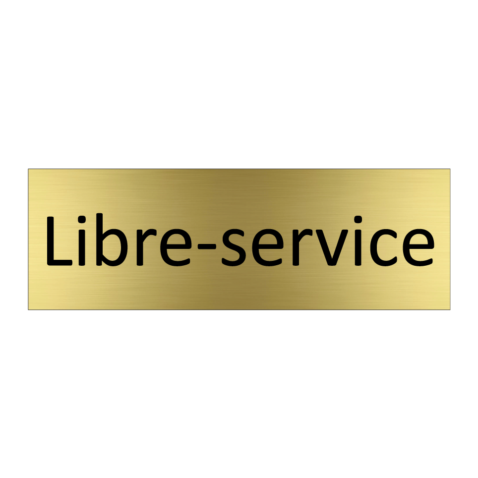 Libre-service