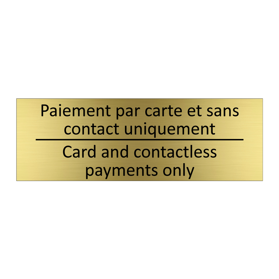 Paiement par carte et sans contact /.../ - Card and contactless payments /.../