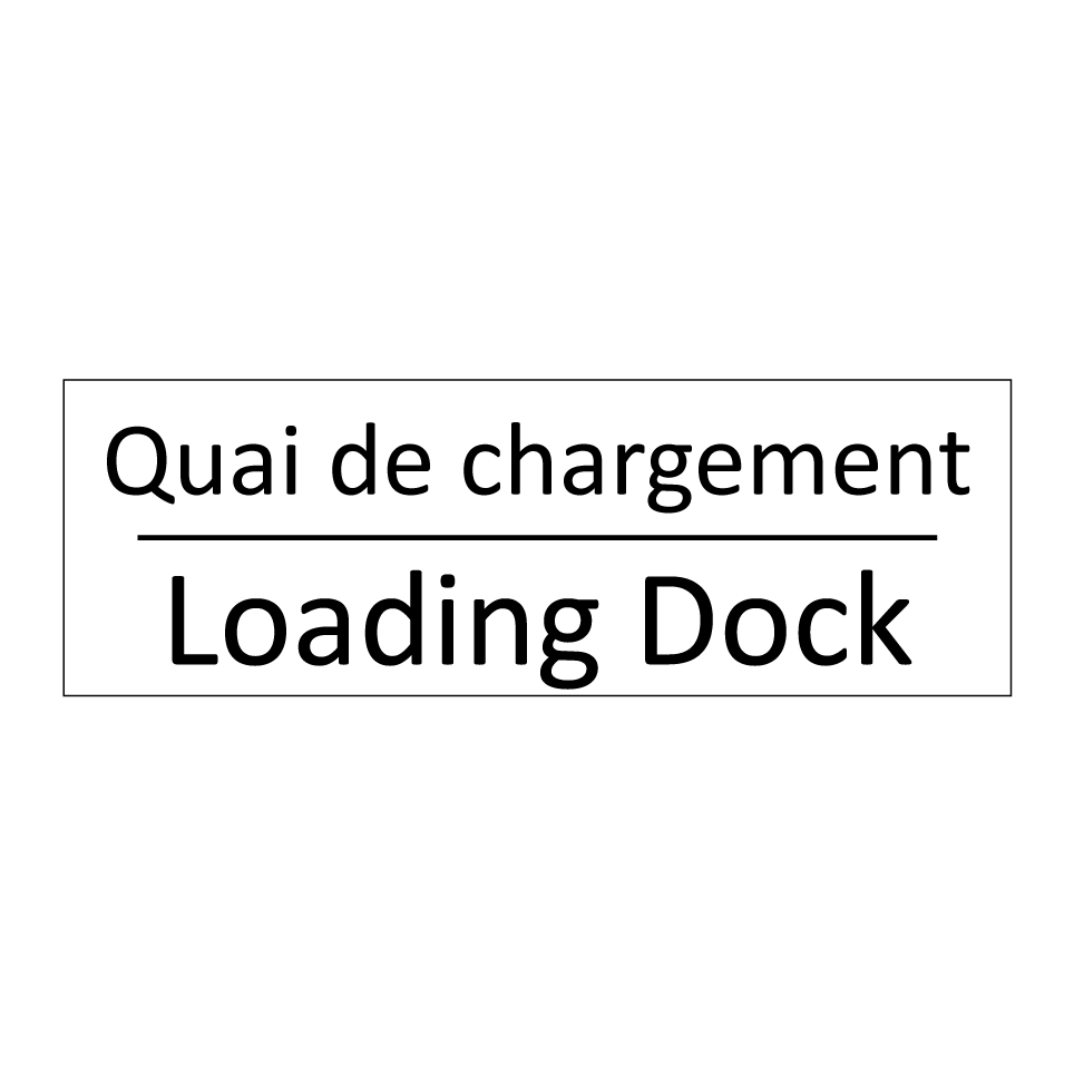 Quai de chargement - Loading Dock