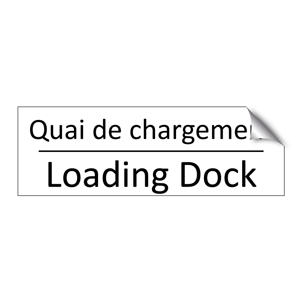 Quai de chargement - Loading Dock
