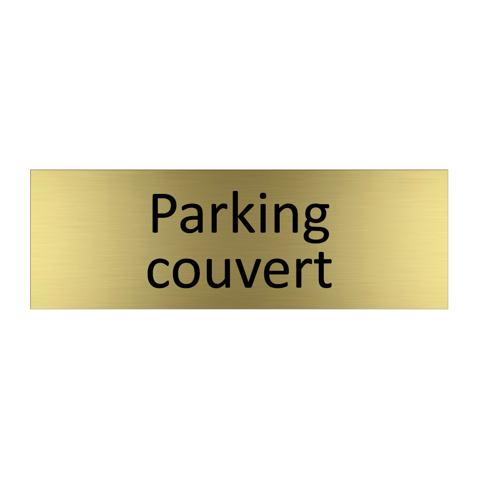 Parking couvert
