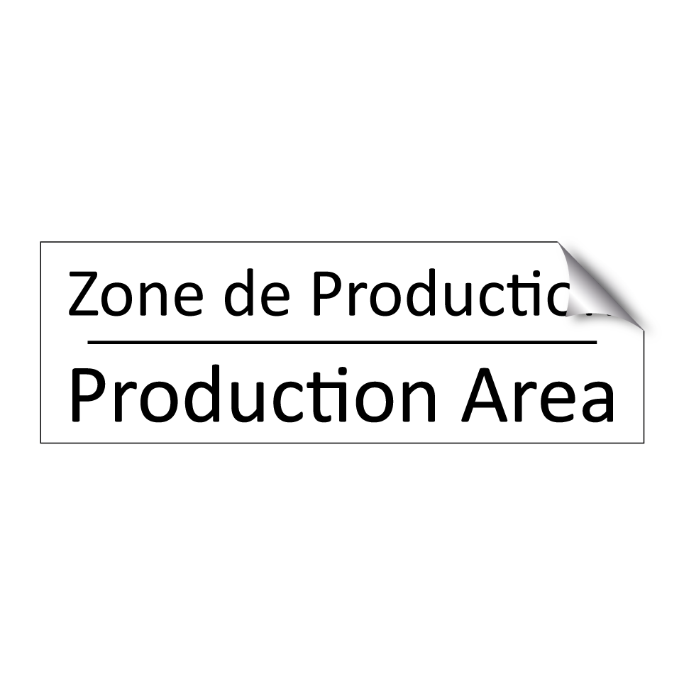 Zone de Production - Production Area