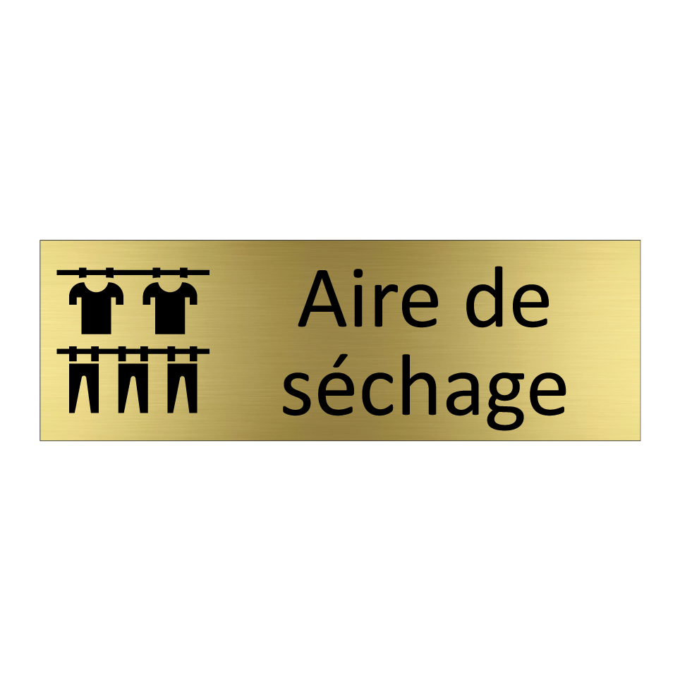 Aire de séchage