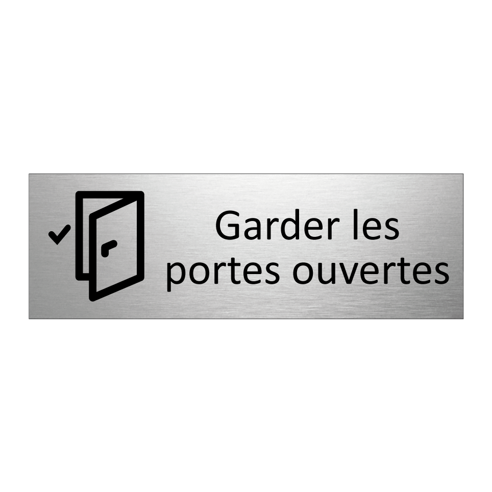 Garder les portes ouvertes