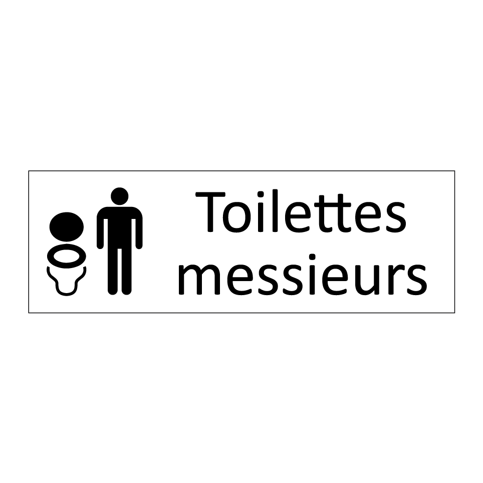 Toilettes messieurs