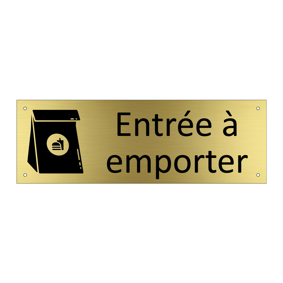 Entrée à emporter