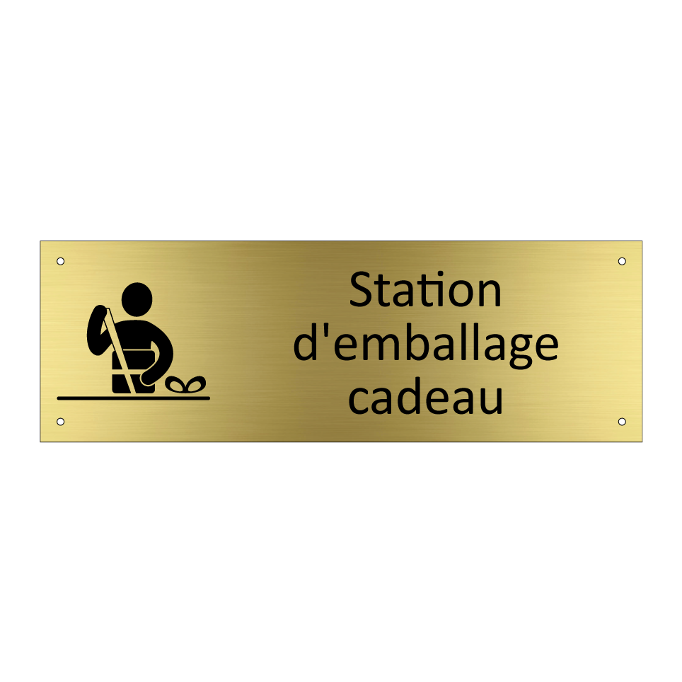 Station d'emballage cadeau