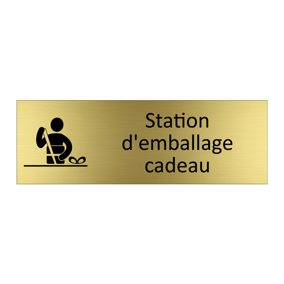Station d'emballage cadeau